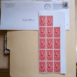 Unused Mint Condition Set 14 US Revenue Documentary Stamps 1963